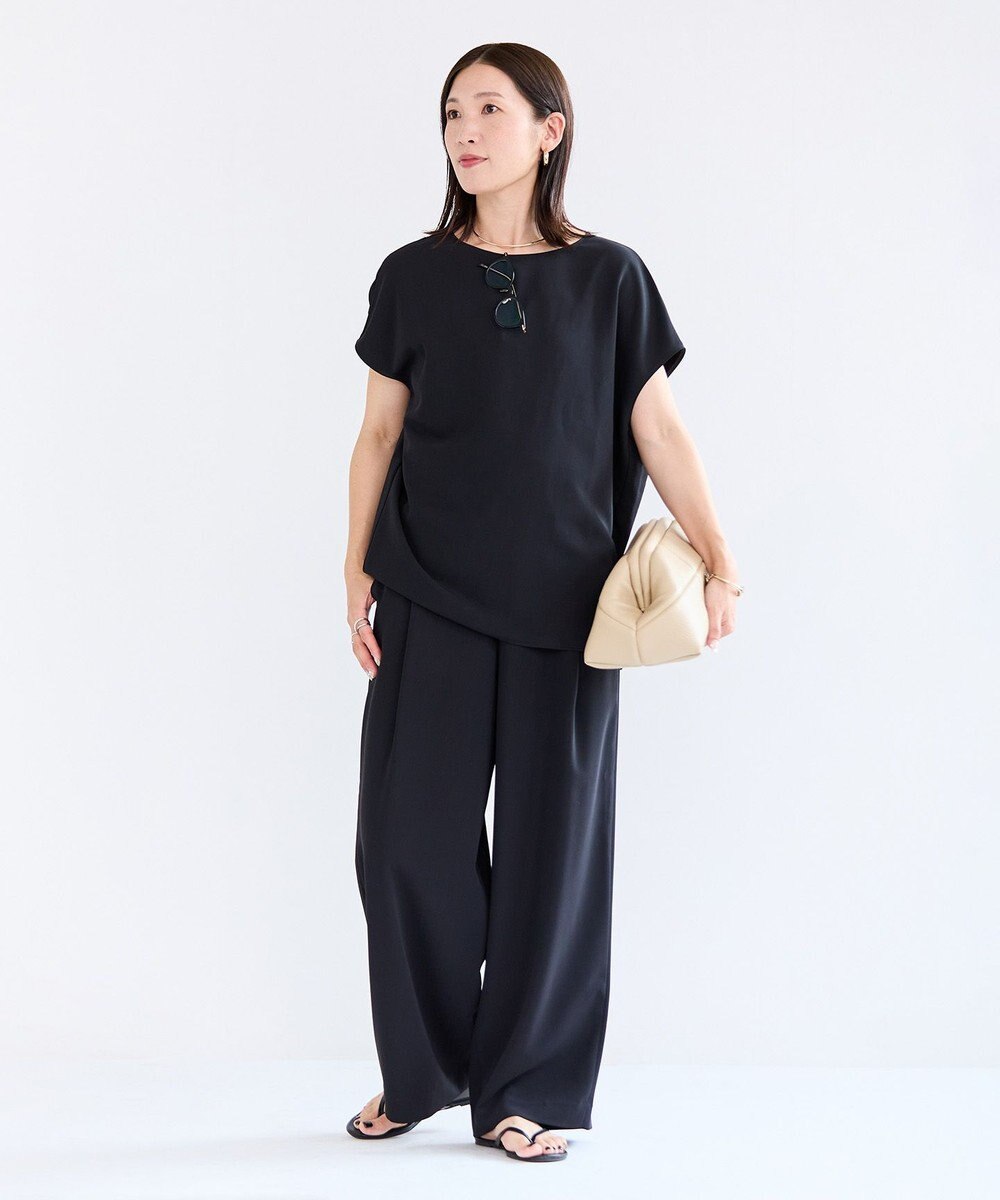 UNFILO サマーセットアップ ワイドパンツ 