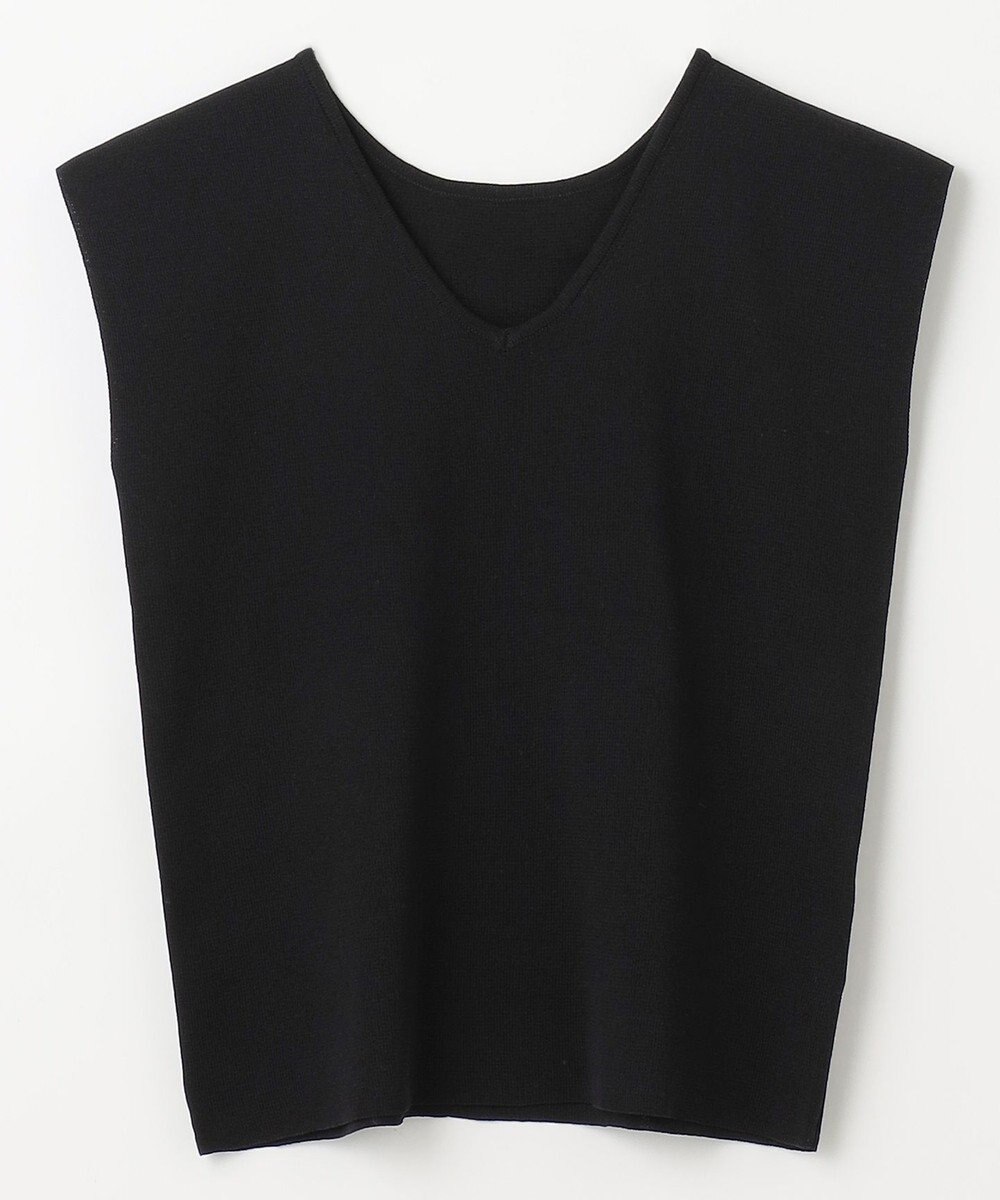 ANY 【前後2WAY/アンチピリング/洗濯機可】ノースリーブニット 