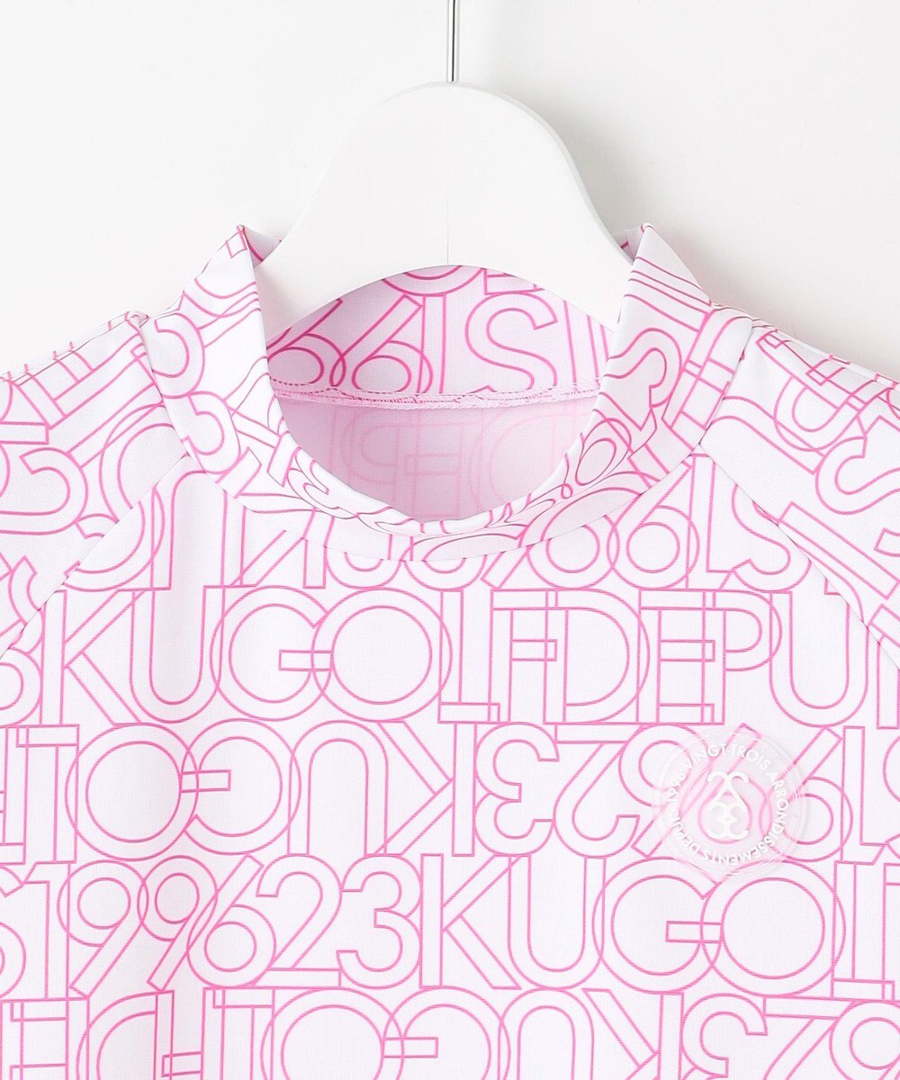 23区GOLF 【辻梨恵プロ着用】【WOMEN】ビッグロゴ モックネック 