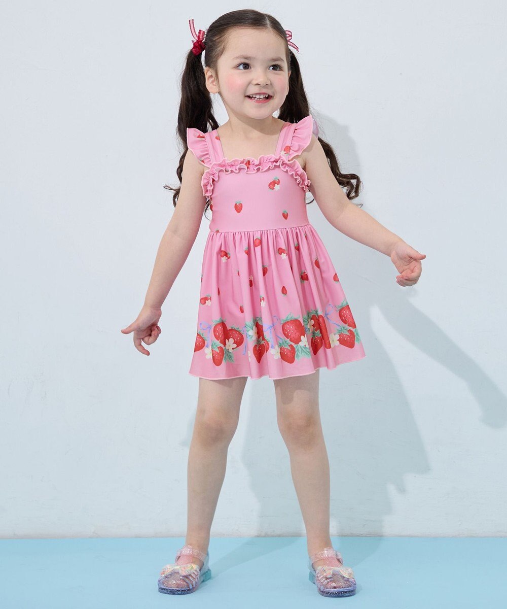 ANY KIDS キラキラジェリーサンダル 