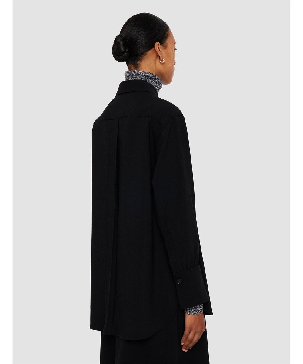 JOSEPH フルイドツイル　ユーティリティシャツ 