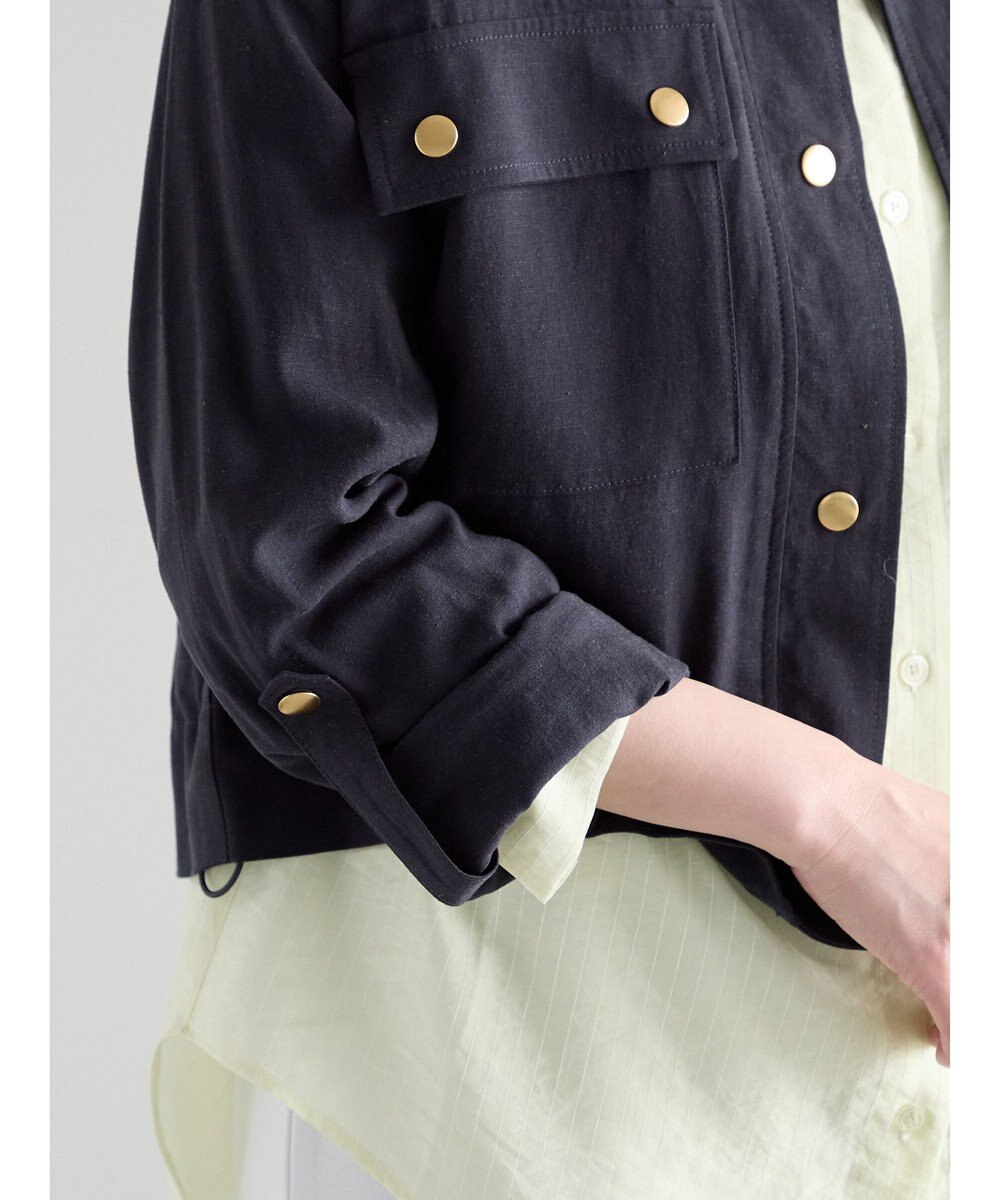 Te chichi リネンライクWポケットジャケット 