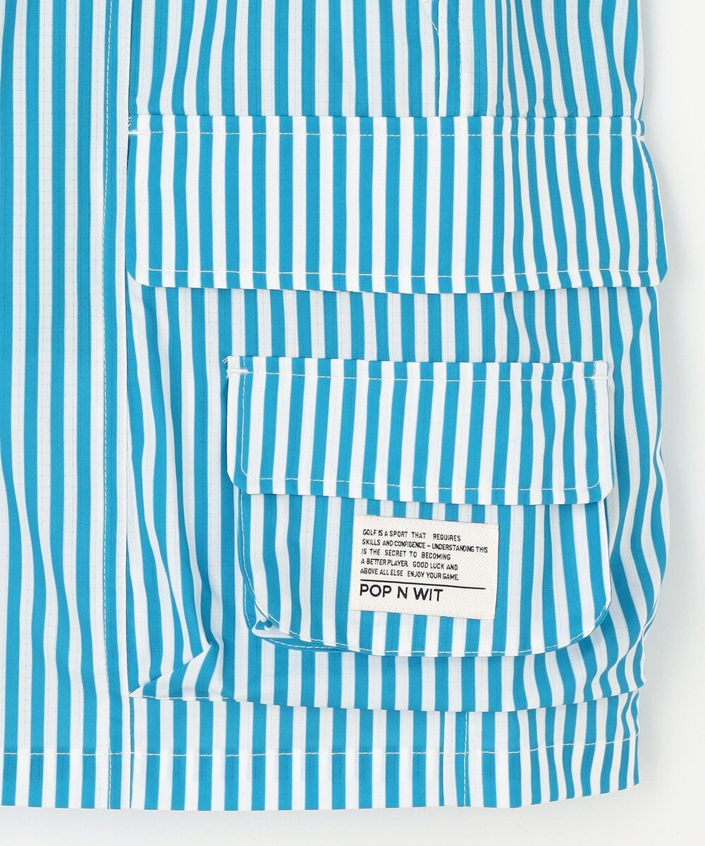 PW CIRCULUS 【高通気 / 軽撥水 / 軽量のDotAir 使用】【MEN】ストライプ柄ショーツ 