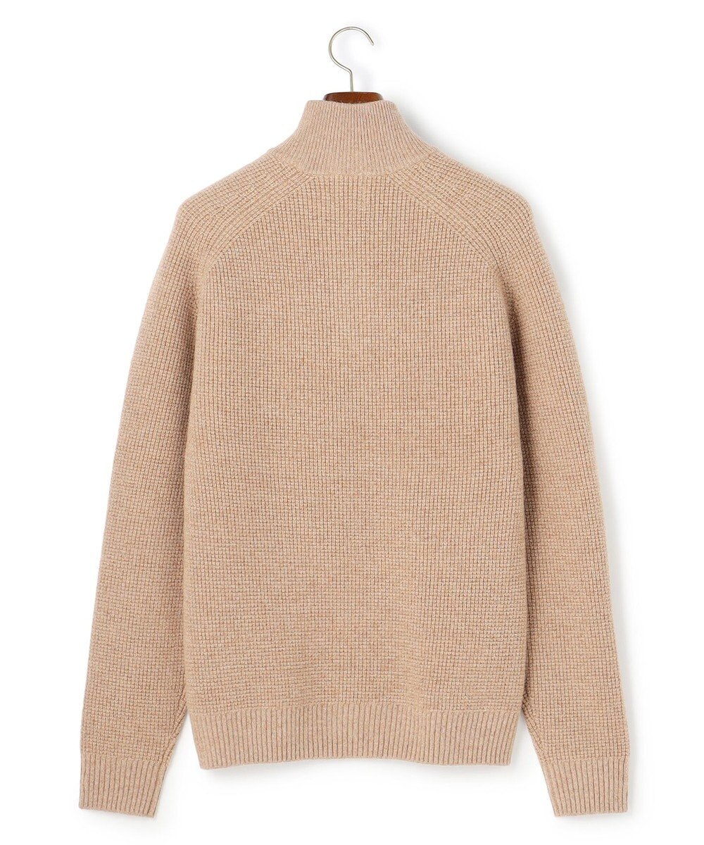 J.PRESS MEN ウール×カシミヤの上質素材【Cash Lamb's Wool】ハーフジップ ニット_25年モデル 