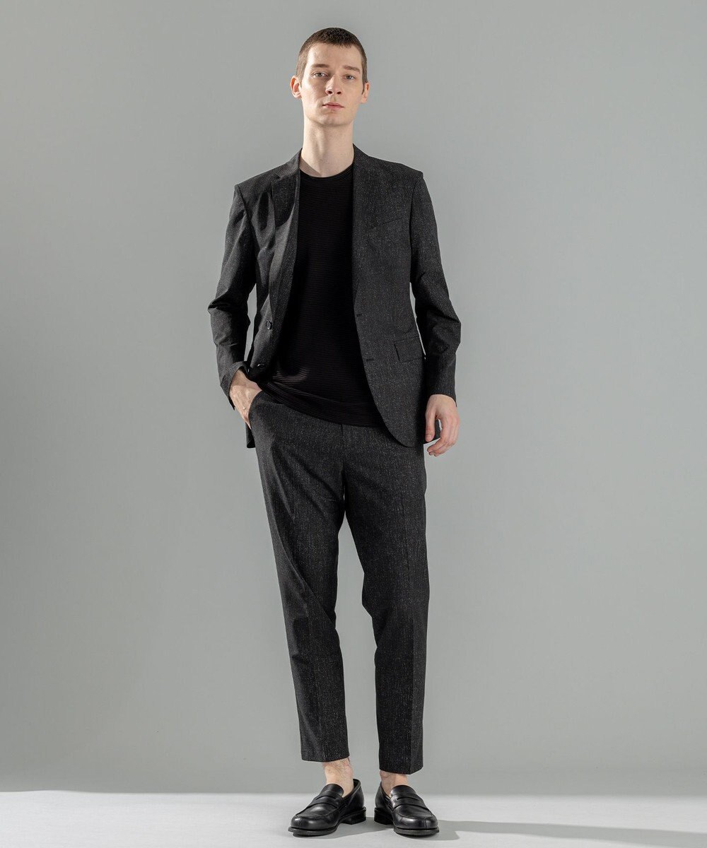 JOSEPH HOMME タックリップルジャージー　クルーネックTシャツ 