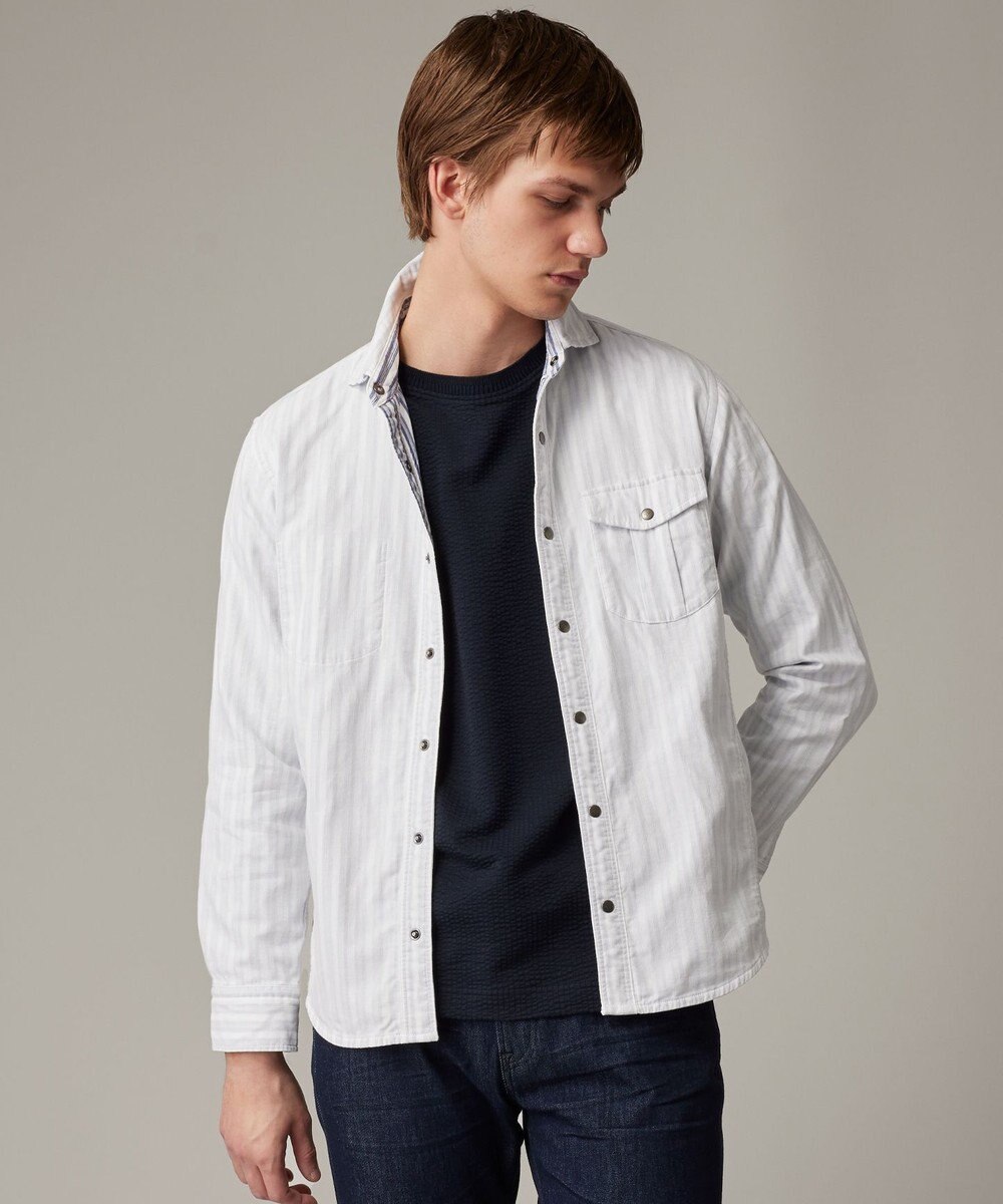 JOSEPH ABBOUD 【キングサイズ・25SS・2WAY】リバーシブルシャツ 