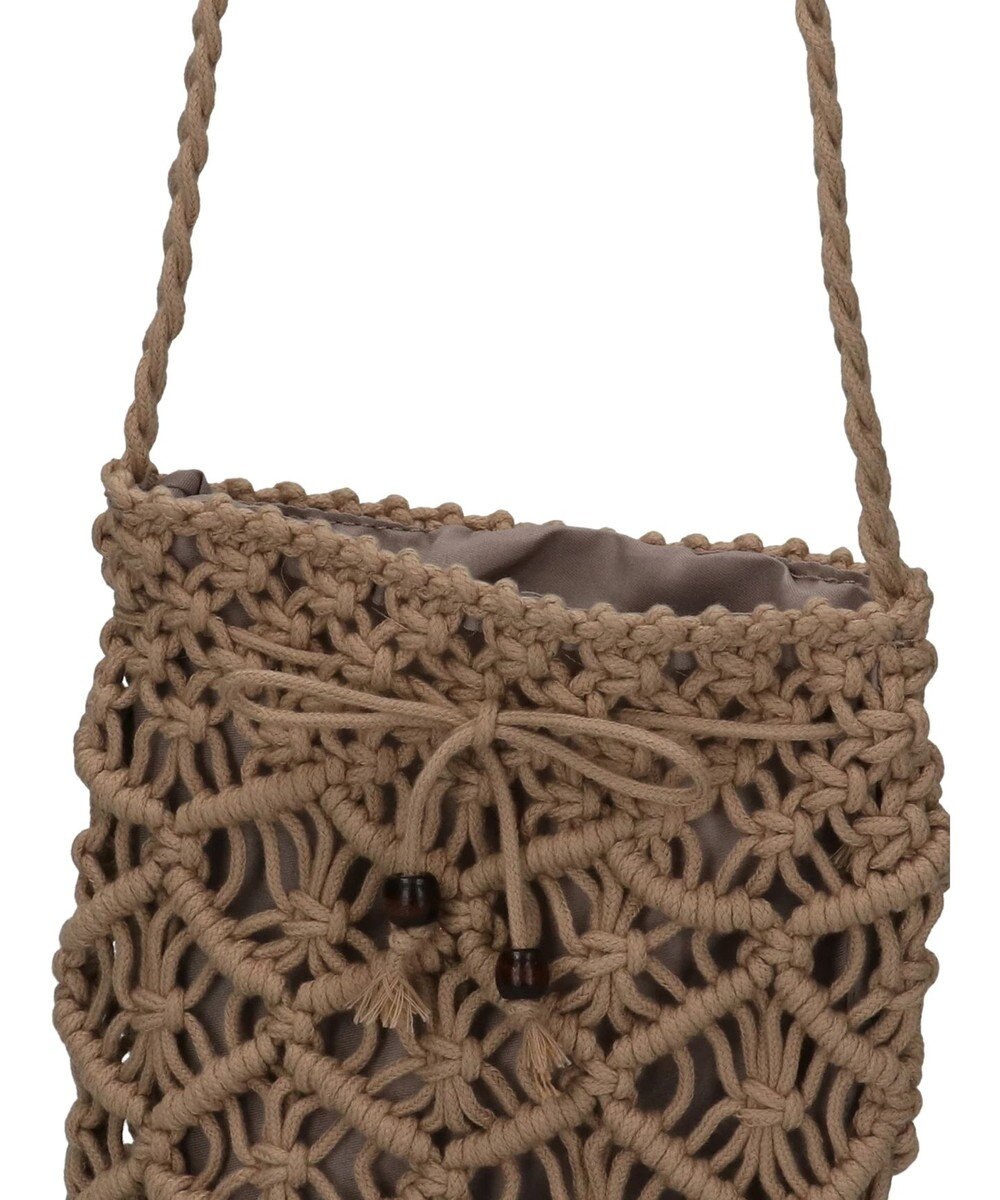 Green Parks ・マクラメキンチャクショルダーバッグ 