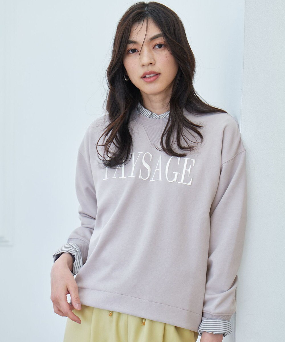 ANY ダンボールエンブロイダリープルオーバー 