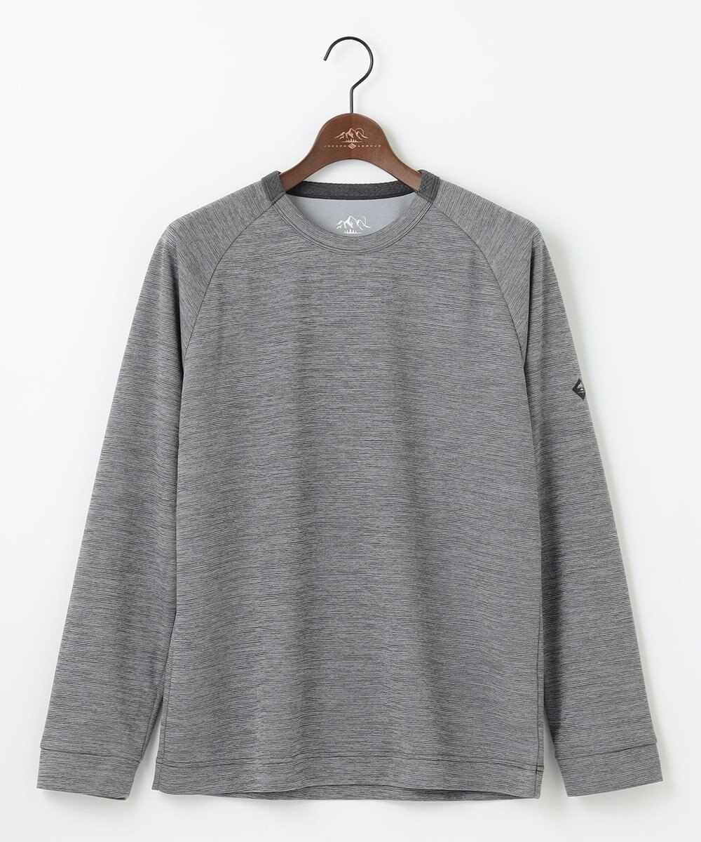 JOSEPH ABBOUD MOUNTAIN 【ソフト/吸水速乾】メランジバックメッシュ Tシャツ 