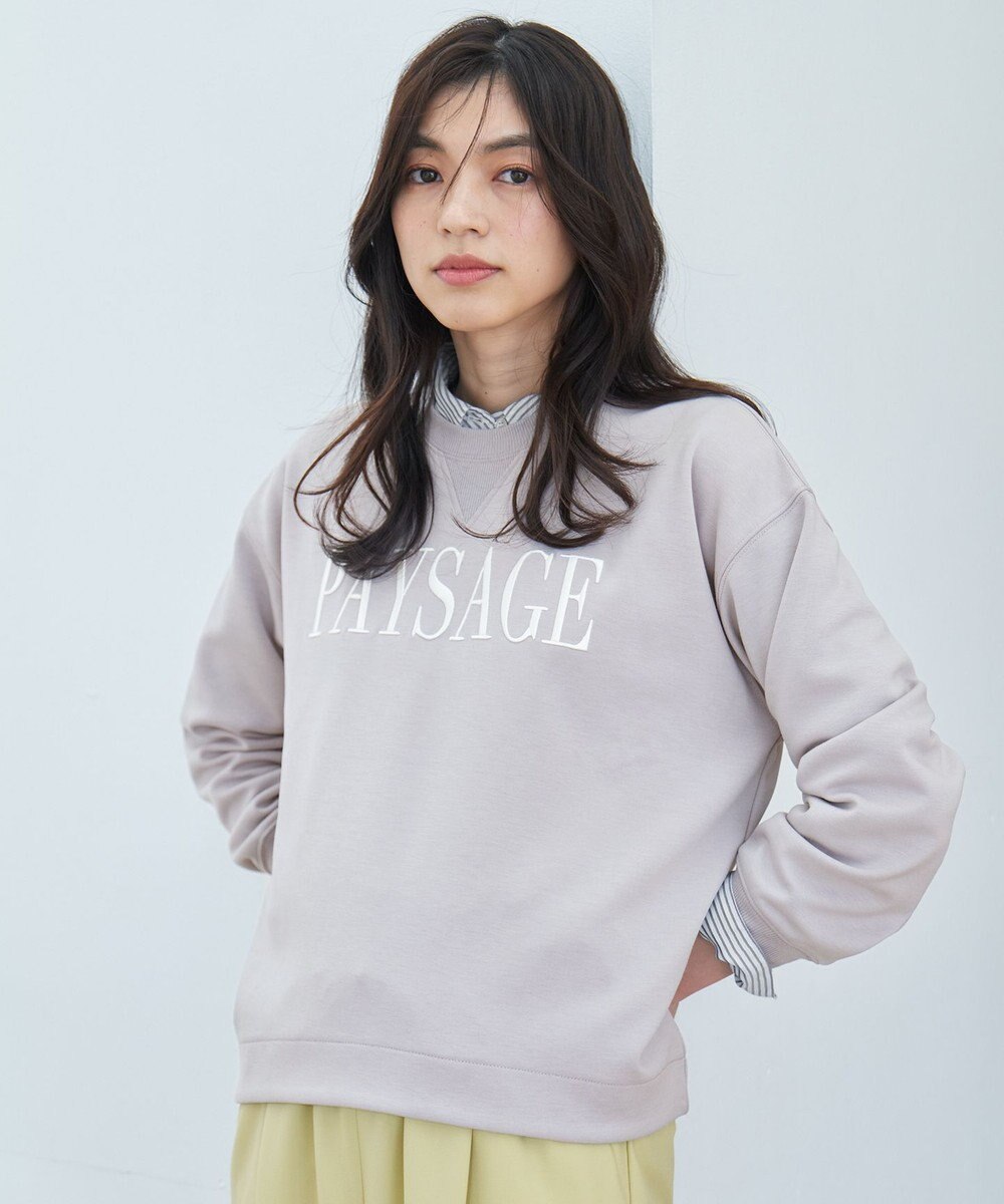 ANY ダンボールエンブロイダリープルオーバー 