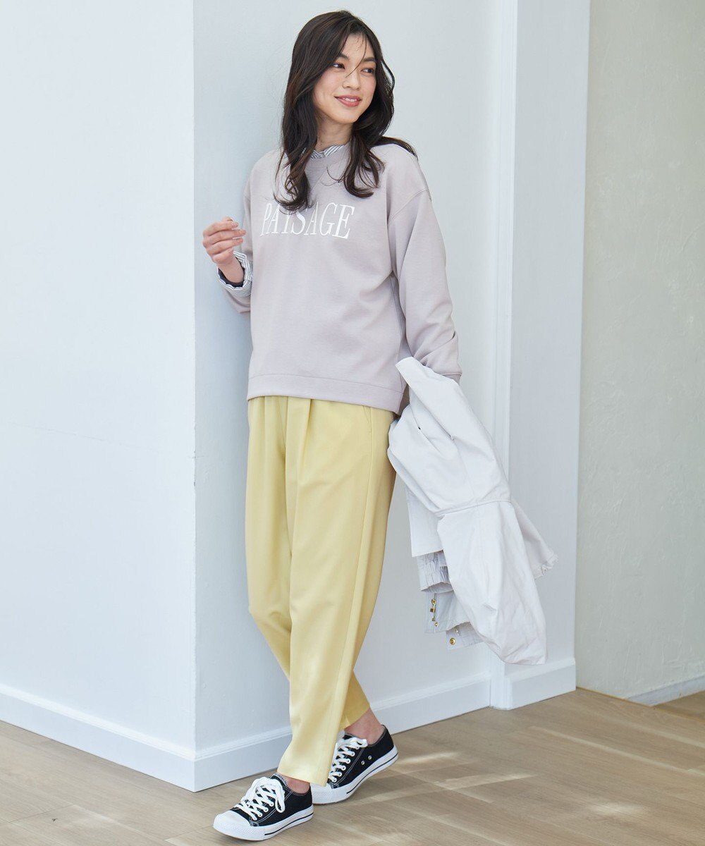 ANY ダンボールエンブロイダリープルオーバー 