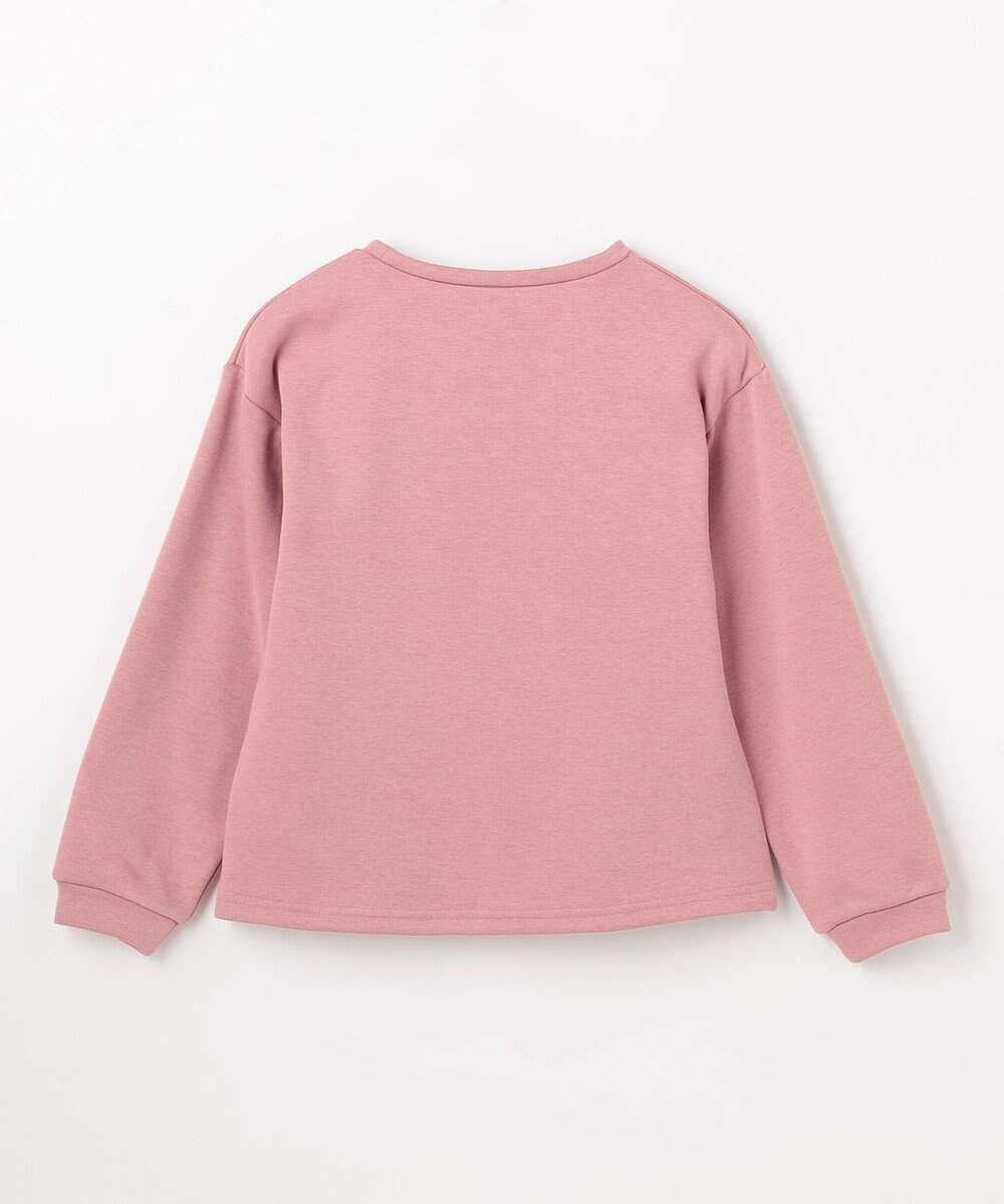 ANY KIDS なかよしサガラ刺繍 裏シャギー トレーナー 