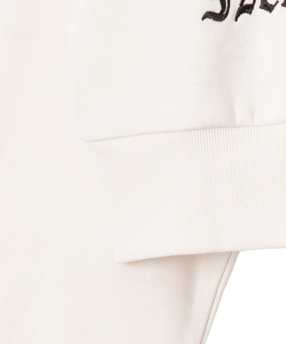 WEGO グラフィック裏起毛ショートZIPパーカー 