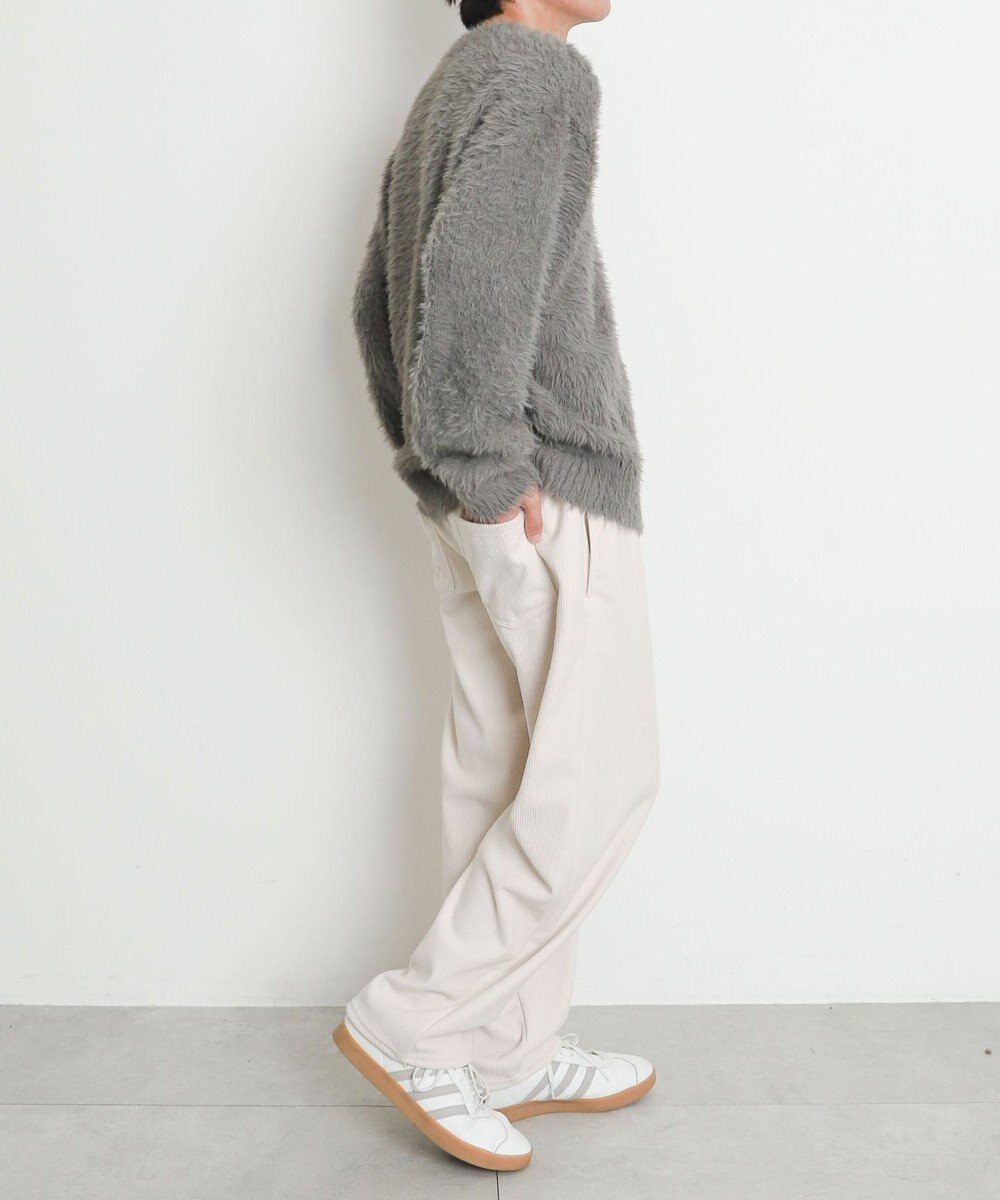 WEGO 【暖パンツ/SMLサイズ展開】裏ベロアシェフパンツ 