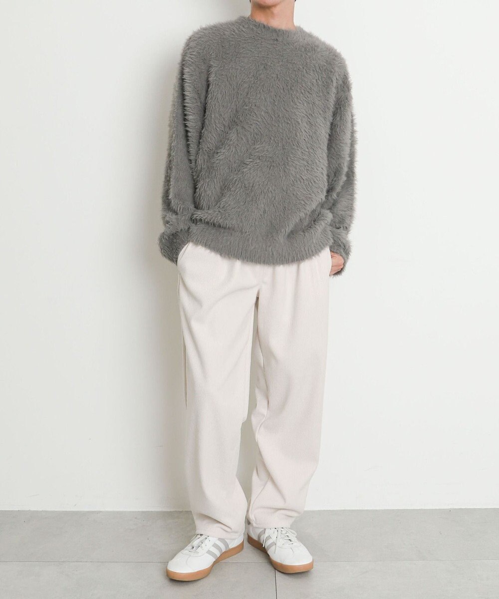 WEGO 【暖パンツ/SMLサイズ展開】裏ベロアシェフパンツ 