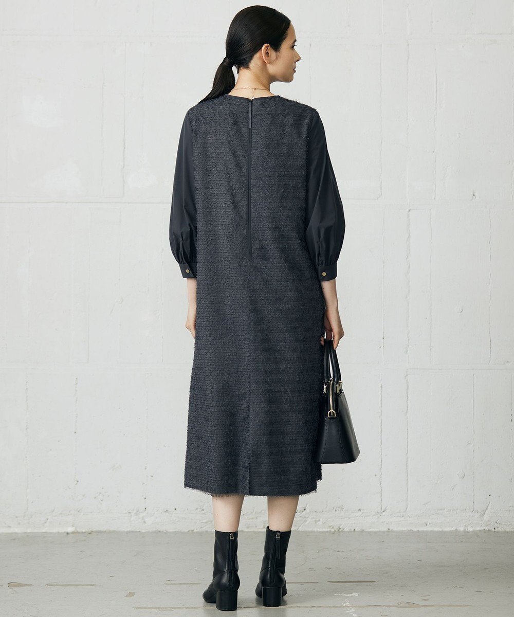 自由区 L 【カタログ掲載】ループカットジャカード ワンピース 