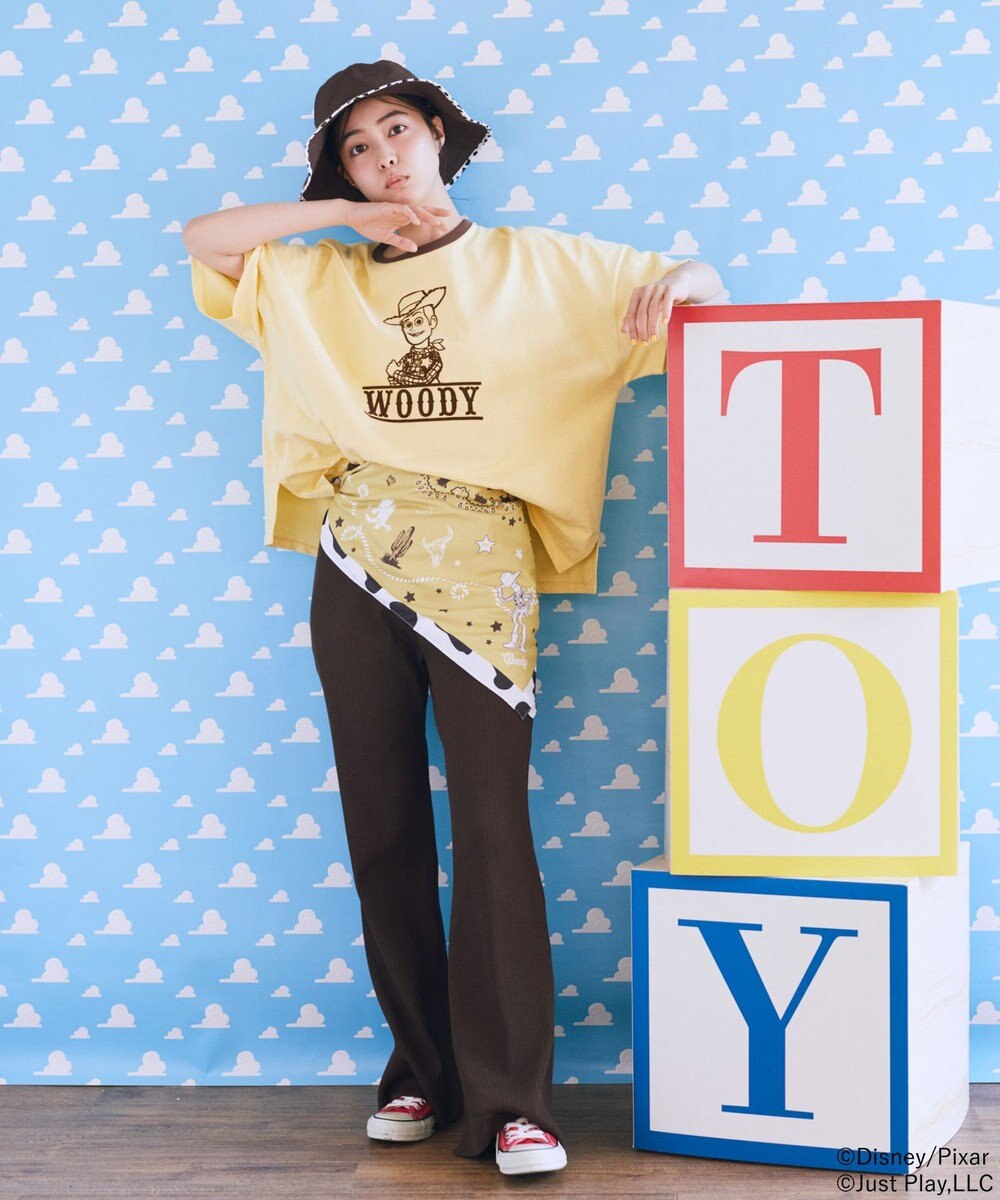 earth music&ecology 【予約】リンガーTシャツ/TOY STORY 