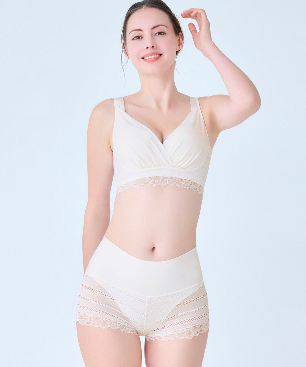 BRADELIS New York 【BRADELIS Me】 オールインワンスタイルショーツ ブラデリス 綿混ショーツ 