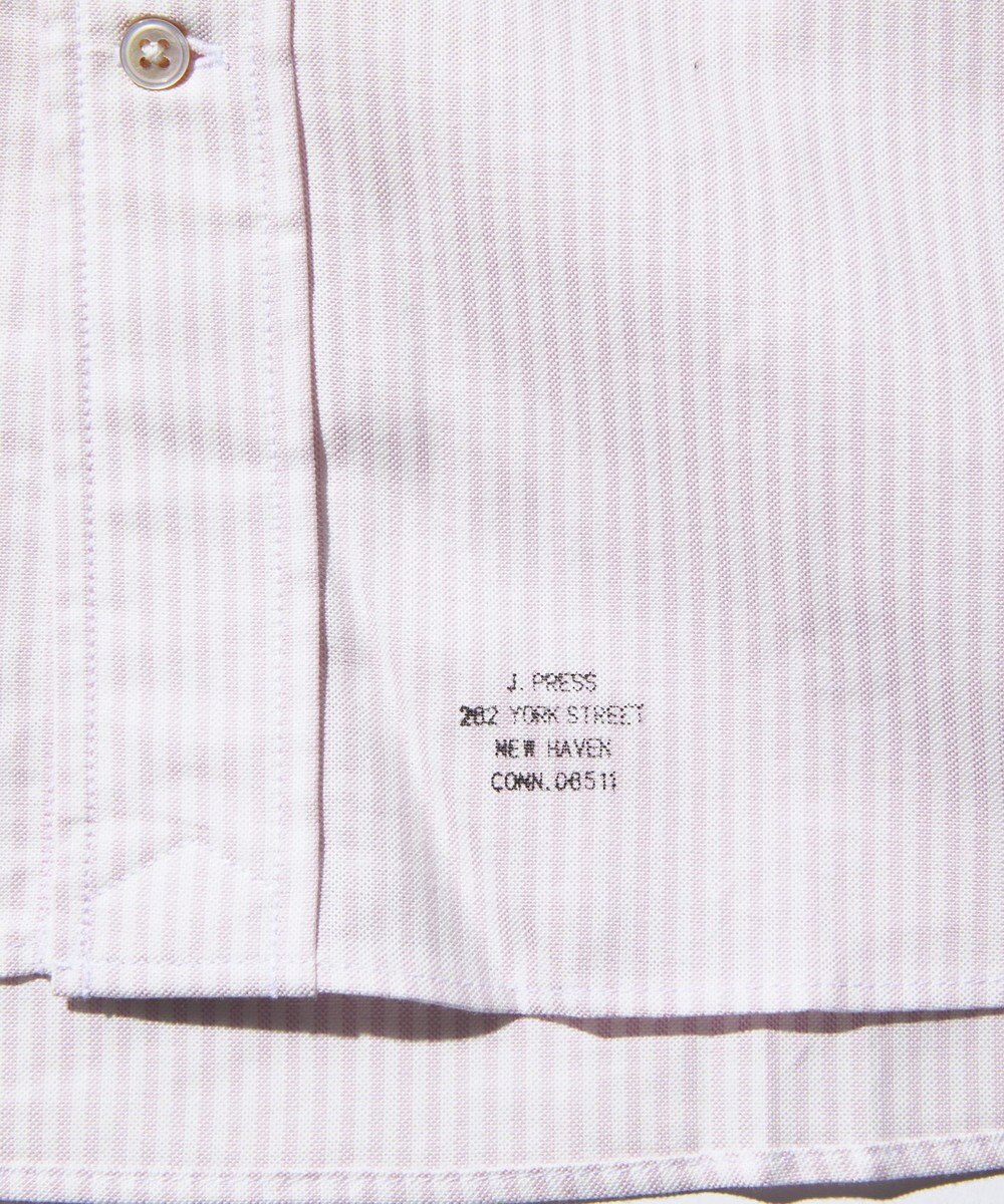 J.PRESS MEN 【KING SIZE】【定番】アービングキャンディストライプ シャツ / ボタンダウン 