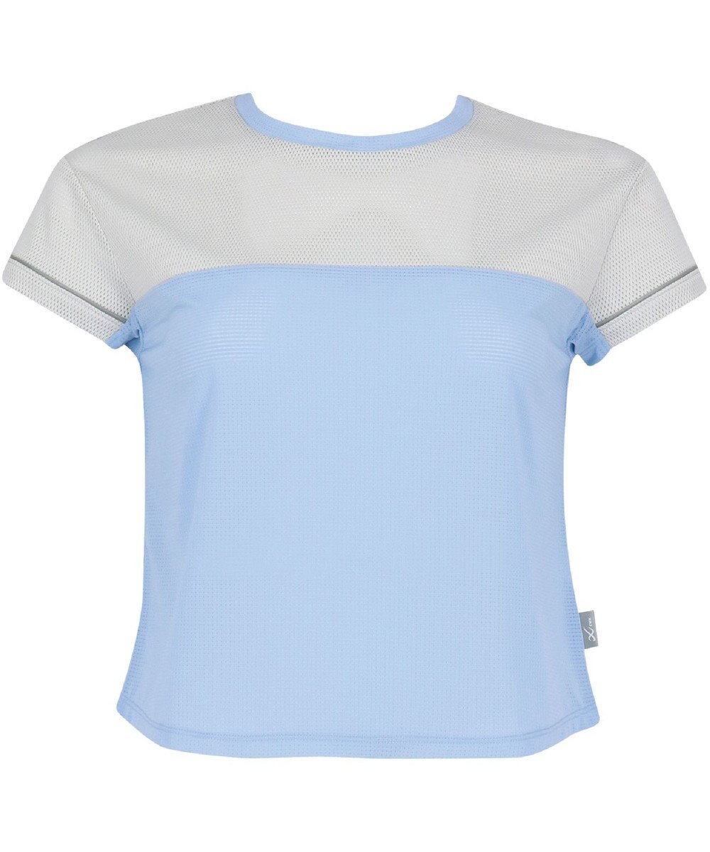 CW-X 【WOMEN】 CW-X ランニングシャツ メッシュ素材 涼しい着ごこち スポーツウェア 半袖 3分袖 レディース DLY163 /ワコール 