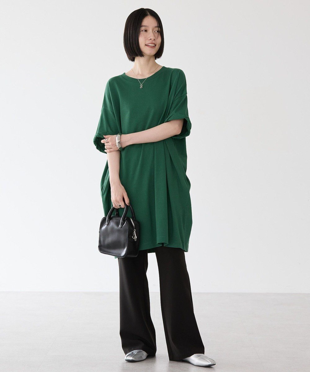 AMERICAN HOLIC 袖ロールアップカットチュニック 