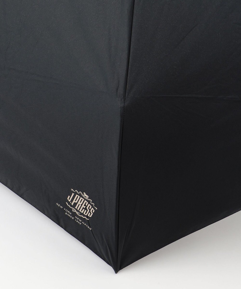 J.PRESS MEN 【遮光率100％ / UVカット率100％ / 体感マイナス4℃ / 晴雨兼用】東レ サマーシールド 折りたたみ傘_61㎝ 