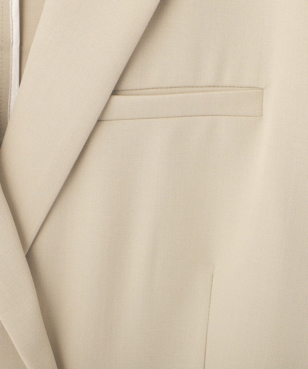 YECCA VECCA ハーフスリーブクロップドジャケット 