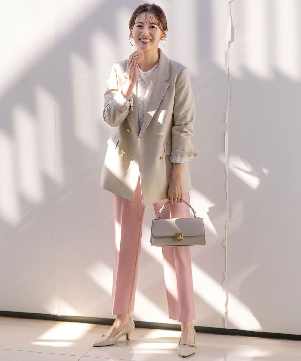 ANY SIS L 【洗える】褒めらレディテーラード ジャケット 