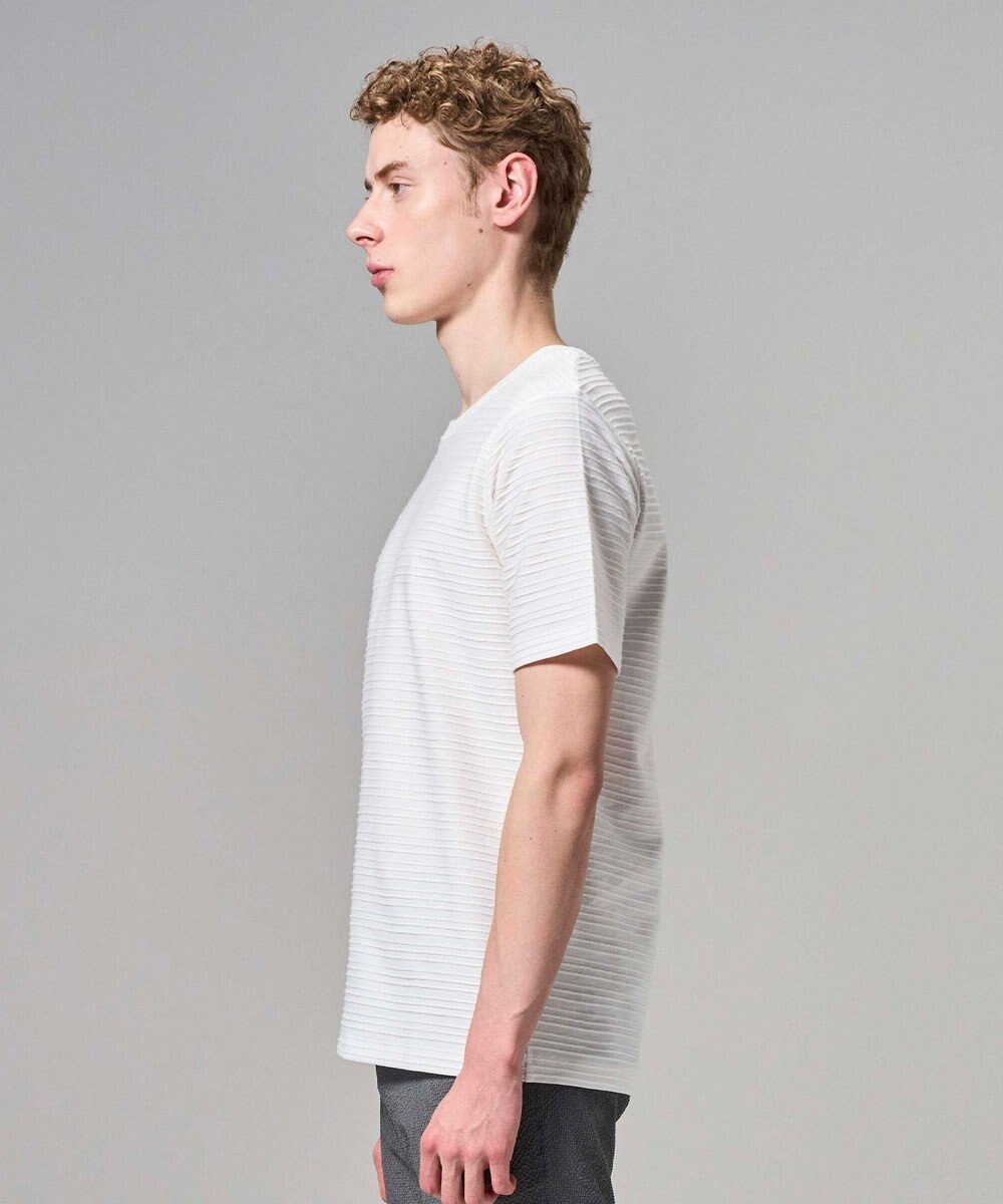 JOSEPH HOMME 【WEB・一部店舗限定】 タックボーダー　半袖カットソー 