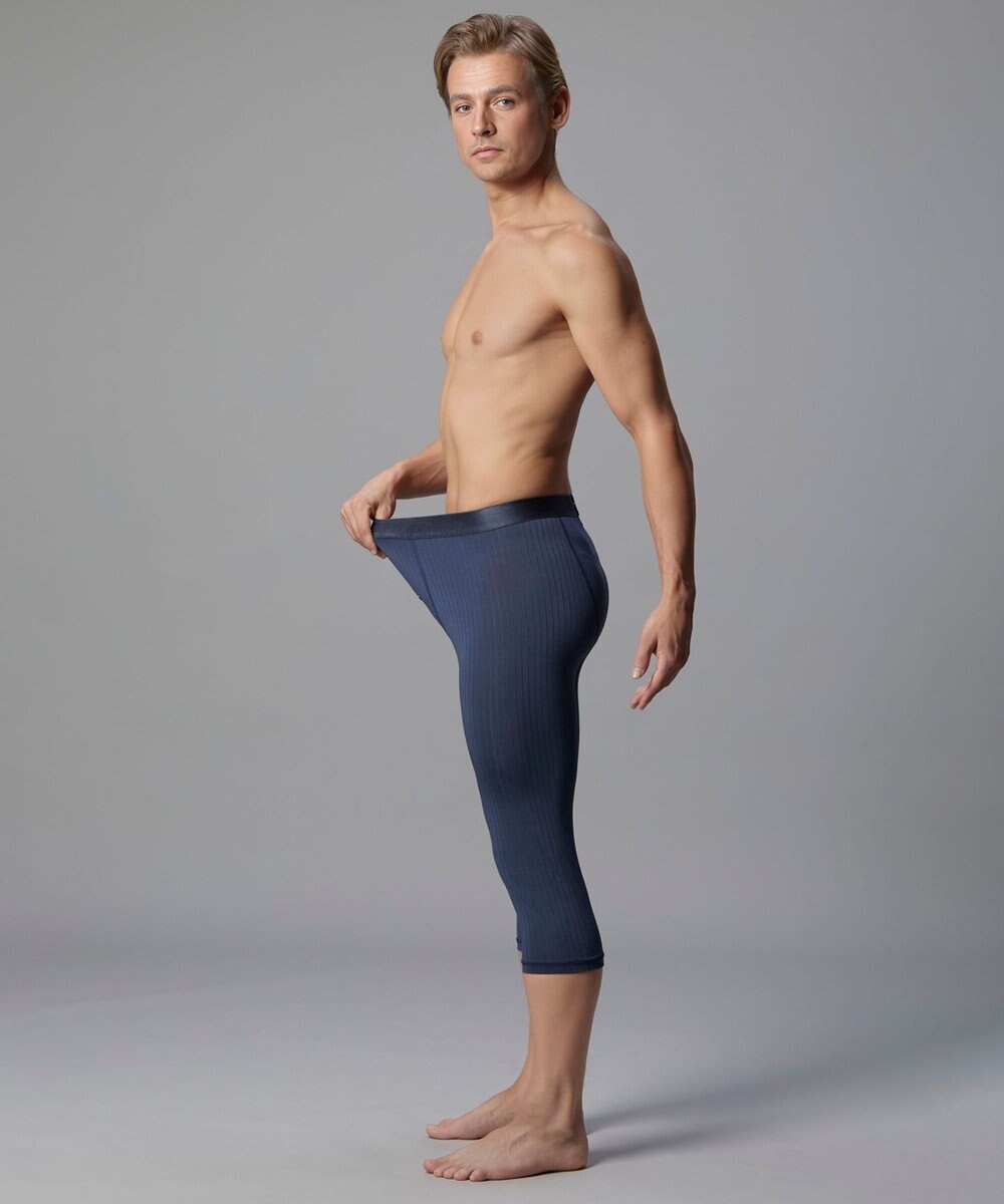 WACOAL MEN ボクサーパンツ さるまた ひざ下丈 吸汗性(本体) 通気性(本体) 抗菌防臭性(本体) 前開き 下着 ボトムス メンズ GT6236 /ブロス バイ ワコールメン 