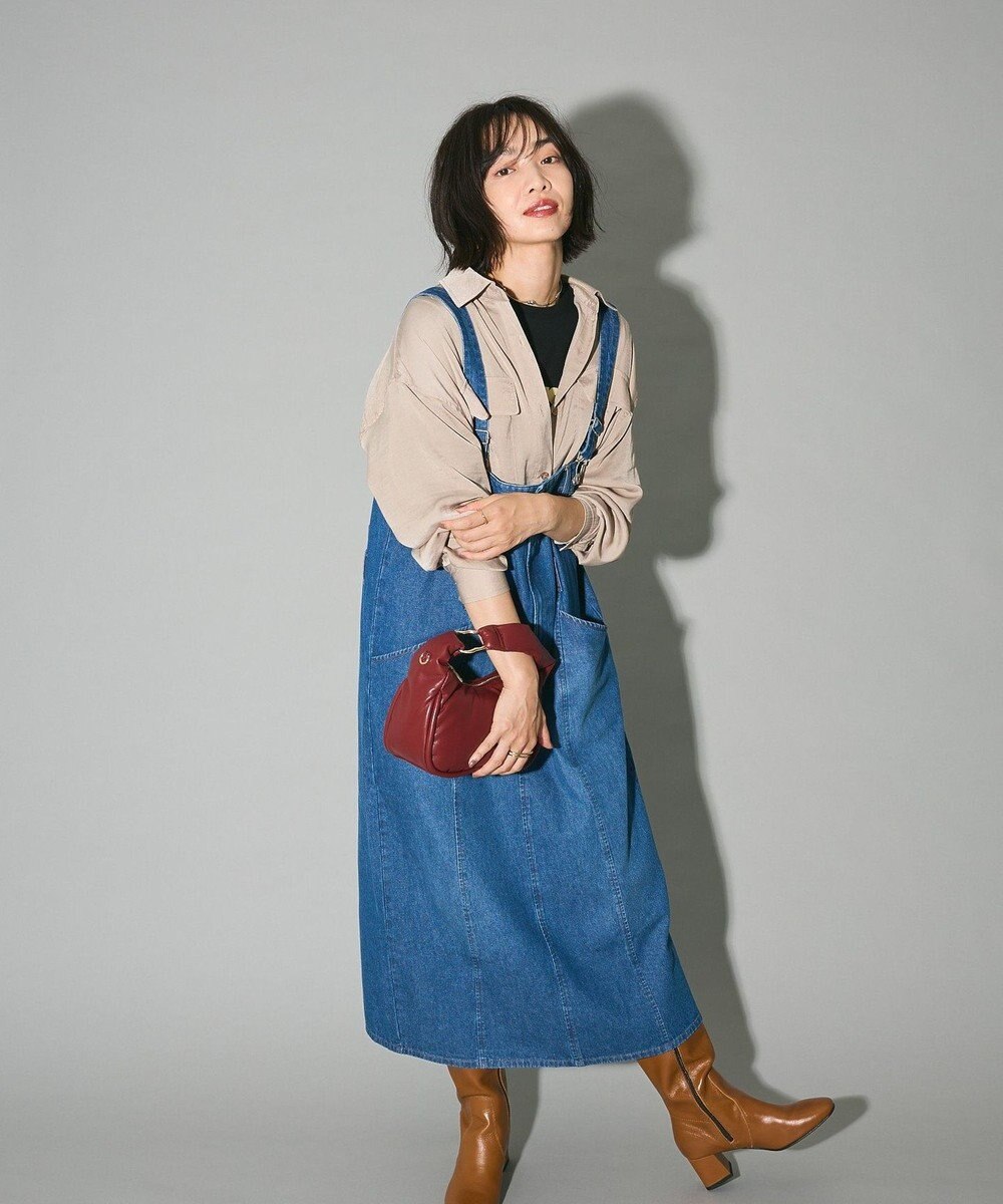 Green Parks ・ＳＵＧＡＲ　ＳＰＯＯＮ　２ｗａｙデニムジャンスカ 