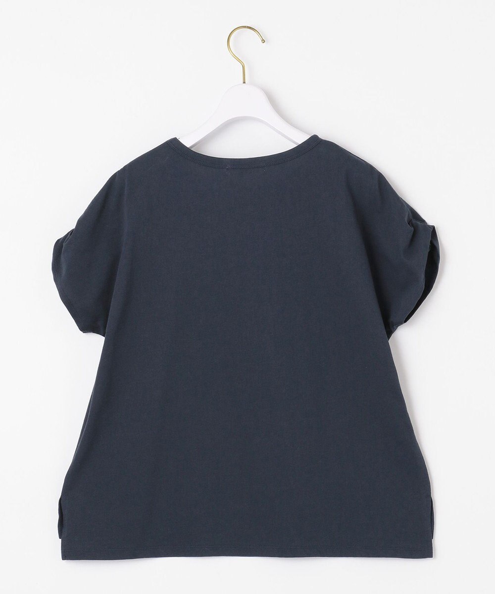 ANY SIS 【美人百花6月号掲載】フレンチスリーブロゴ Tシャツ 