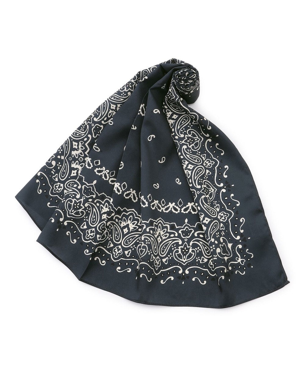 J.PRESS YORK STREET 【WOMEN】ペイズリープリント スカーフ 