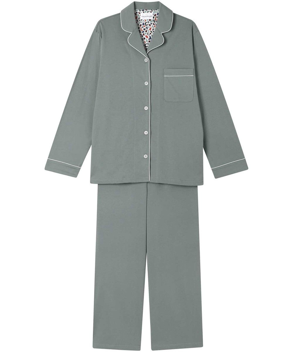 une nana cool 【綿100%】なめらかハイゲージ天竺パジャマ MADE WITH LIBERTY FABRIC 