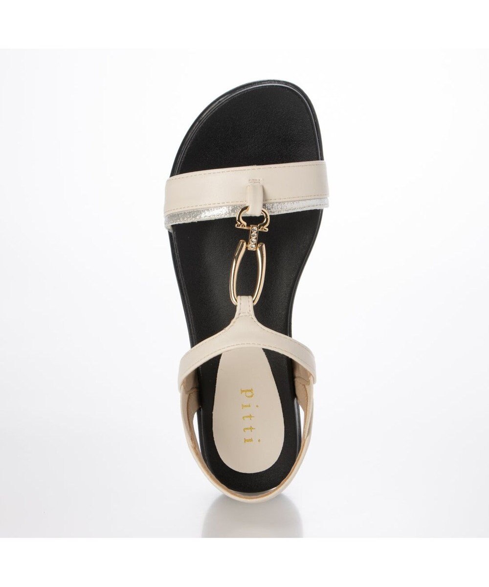ing <Pitti>【WEB限定】ダブルリングフラットサンダル 