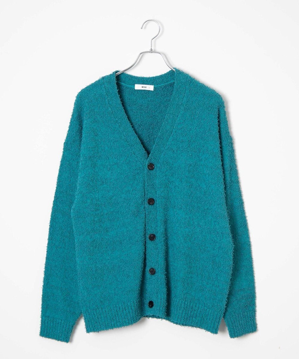 WEGO ツイストブークレカーディガン 