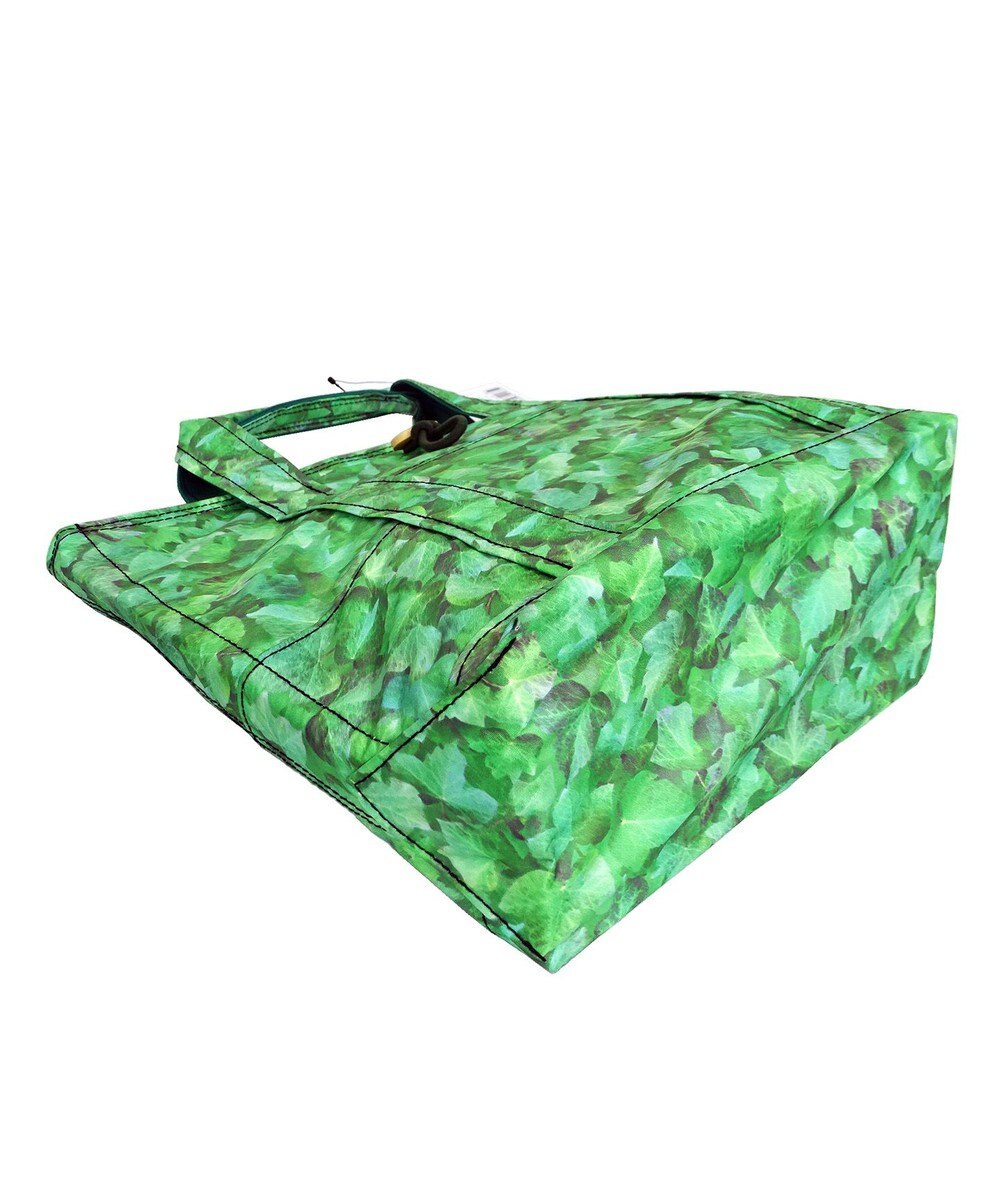 +RING 傘生地を使用した撥水ミニトートバッグ S LEAF SR413 