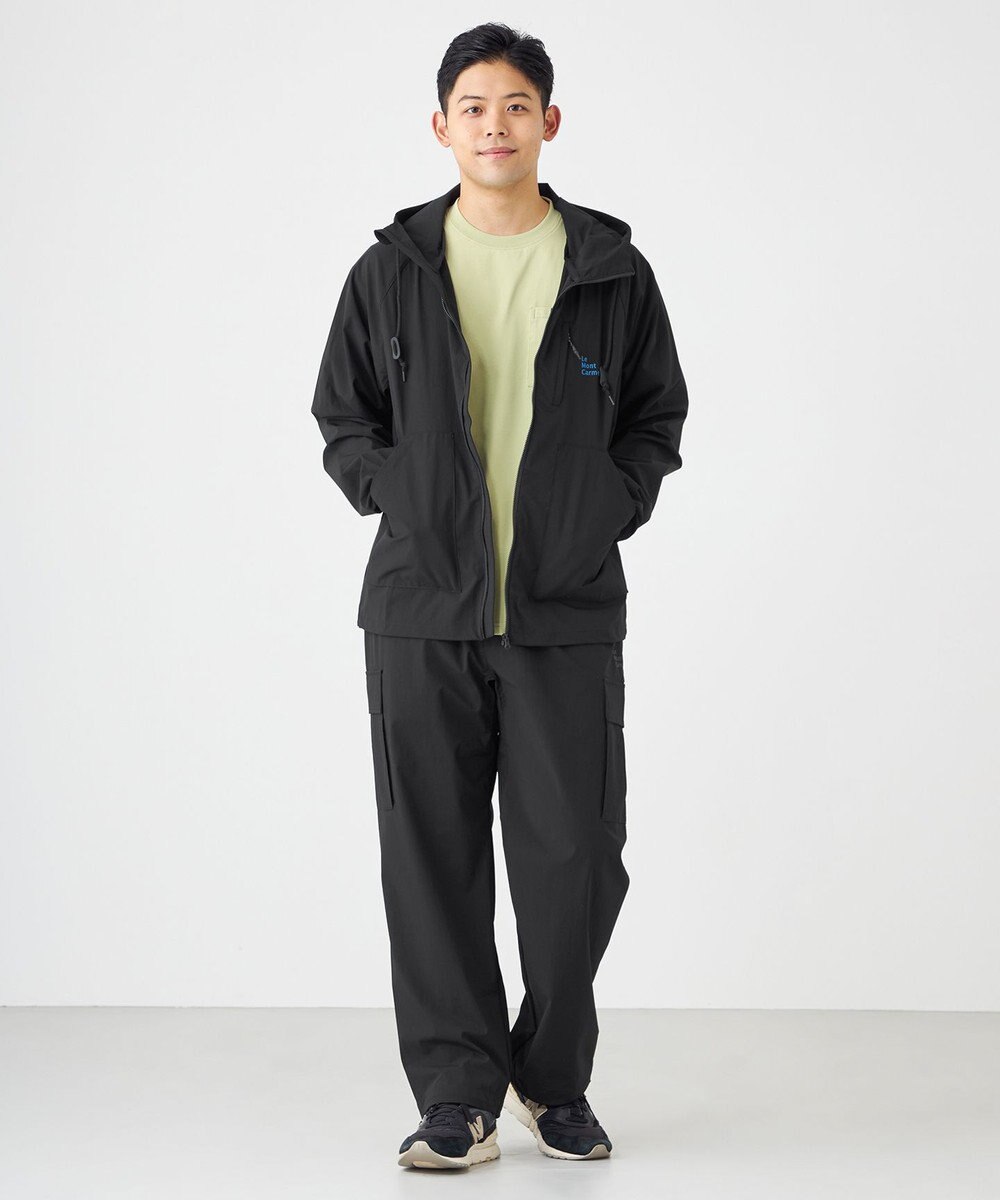 SHARE PARK MENS 【撥水・UVカット・ストレッチ・軽量 】パッカブルマウンテンパーカー（Lサイズ） 