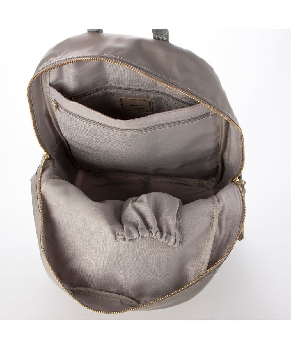 UNBILLION 【テレビ ドラマ着用アイテム】ペルケ perche / ナイロン牛革付属リュック 