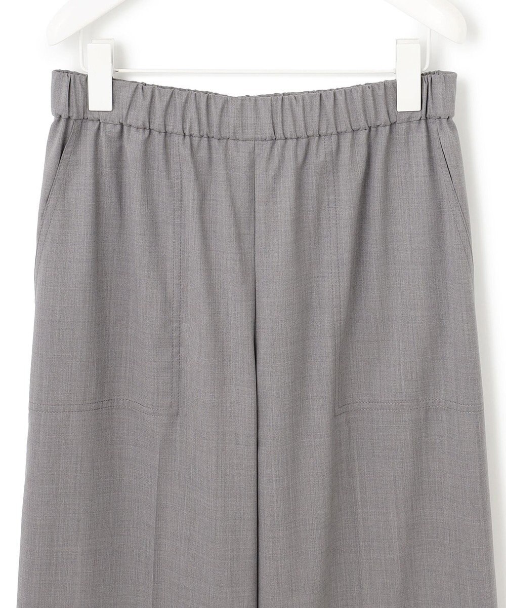 ICB 【洗える】 TWブロード ワイドストレートパンツ 