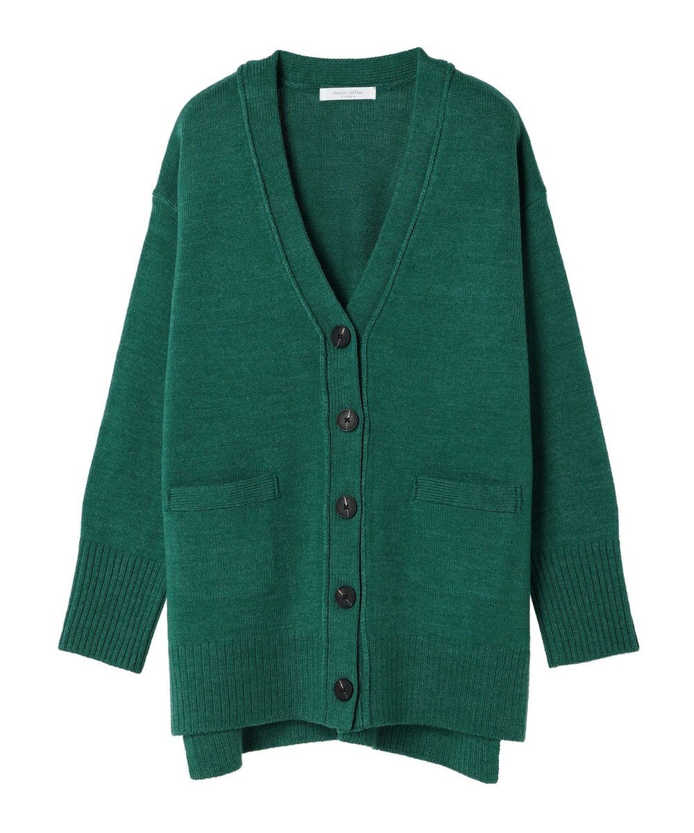 Green Parks 杢調Ｖネックカーディガン 