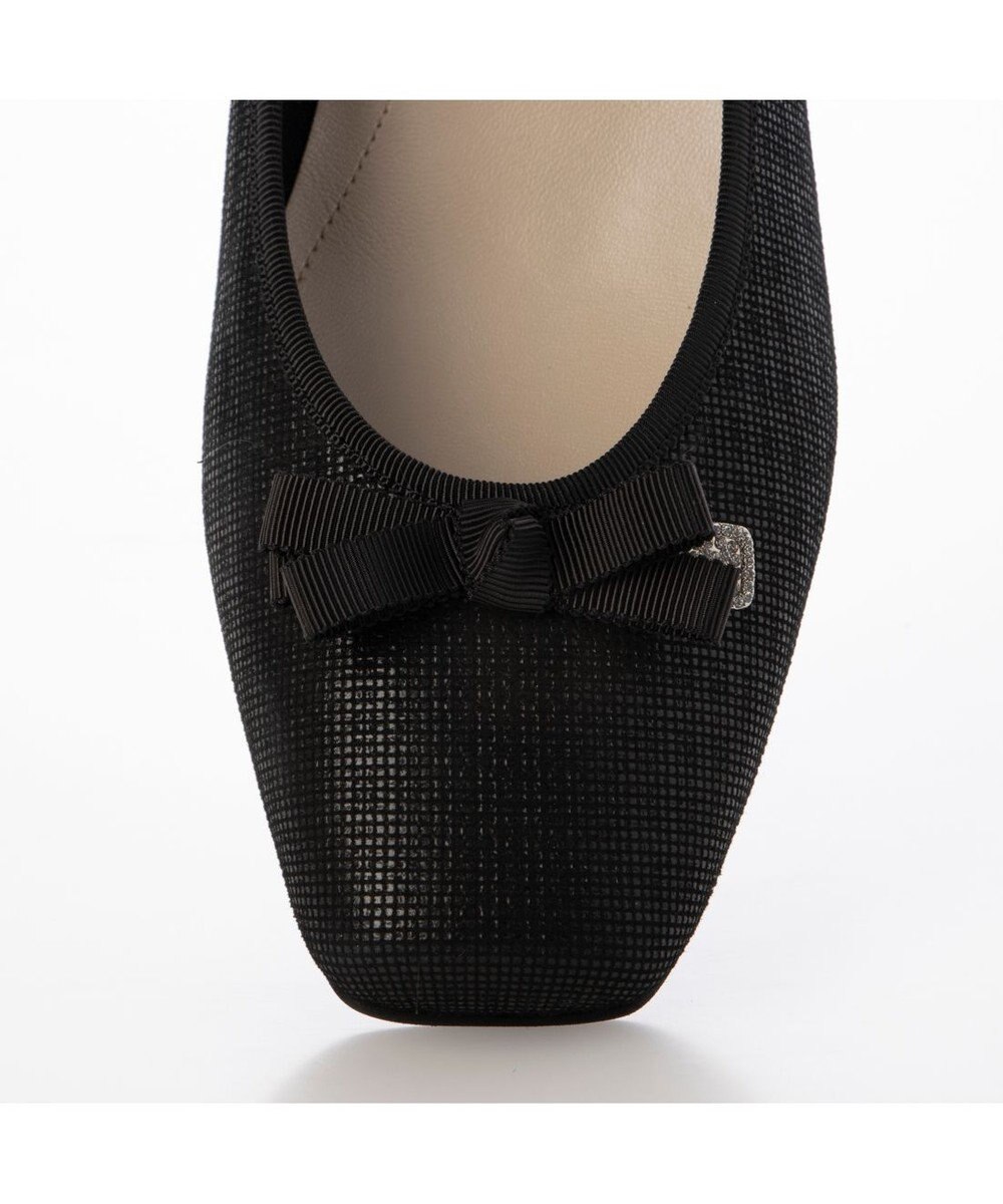 Riz raffinee <Riz raffinee>スクエアトゥリボンパンプス 