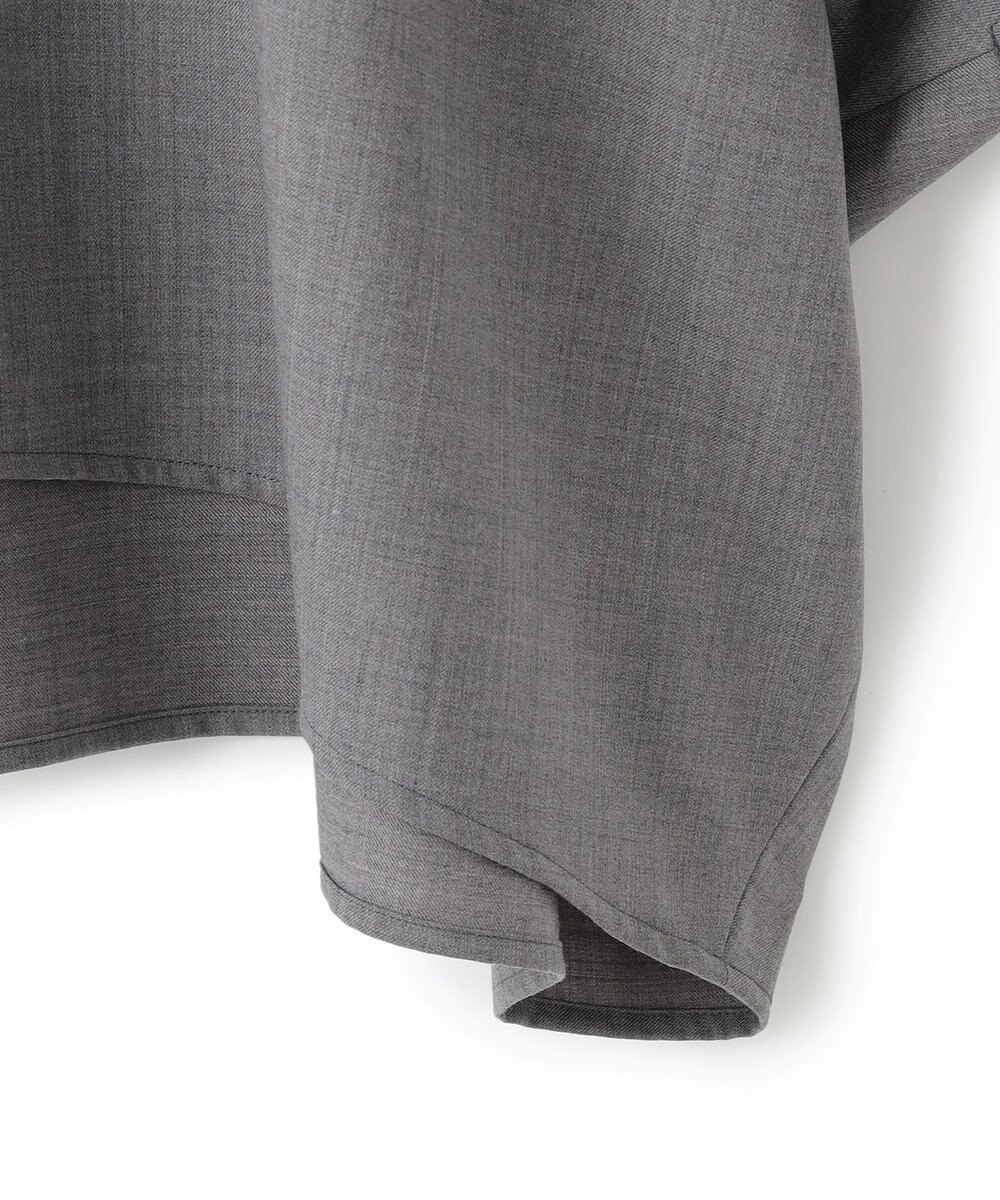 ICB 【洗える】Ｔ/Ｗブロード ハイネックブラウス 