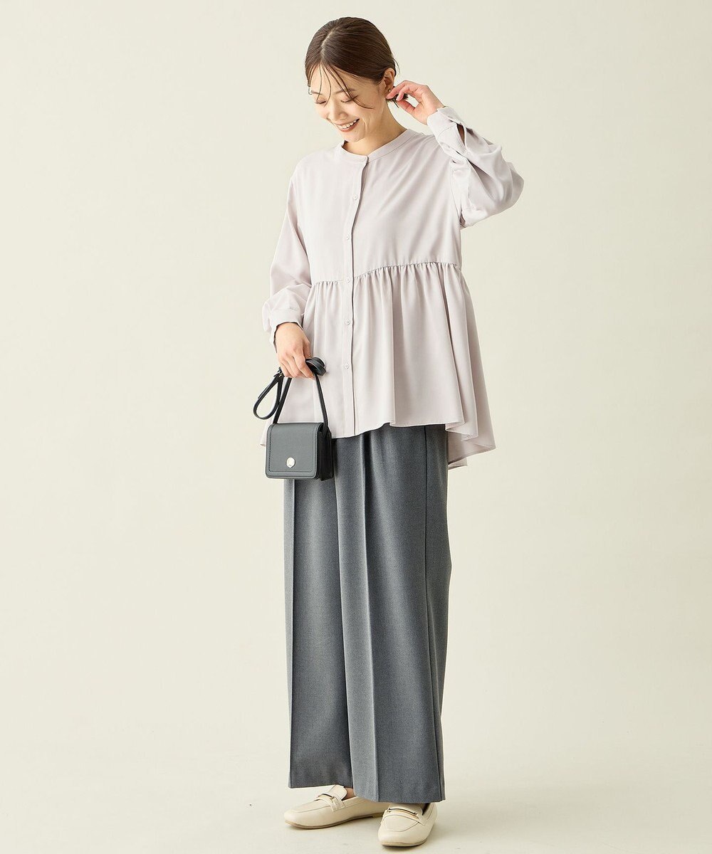 ANY エニィファンクションペプラムブラウス 