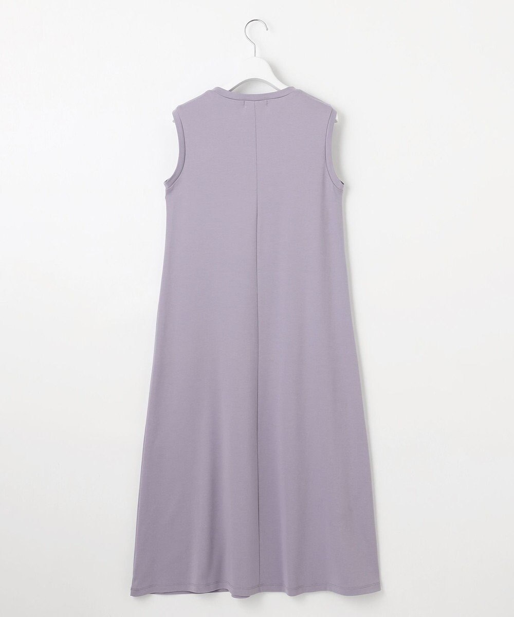 Feroux 【洗える】チュールキャミレイヤード カットソー ワンピース 