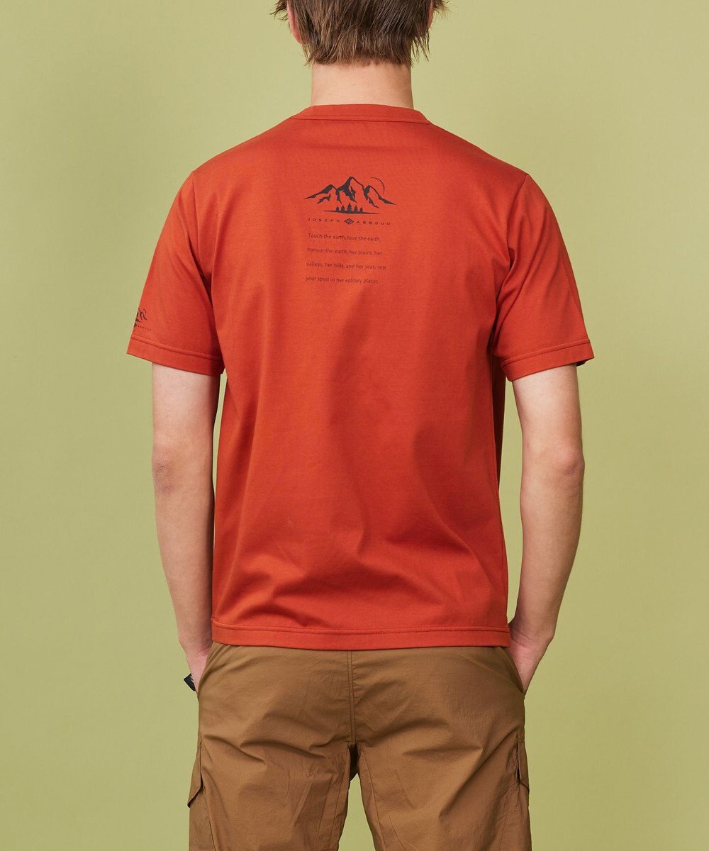 JOSEPH ABBOUD MOUNTAIN 【MADE IN JAPAN/吸水速乾/男女兼用】プレーティング天竺アウトドア Tシャツ 