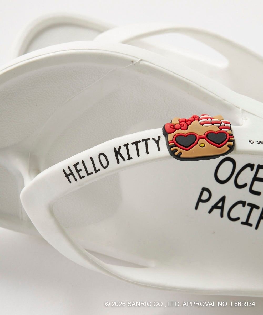 OP／FILA 【Ocean Pacific×ハローキティ】ビーチサンダル 