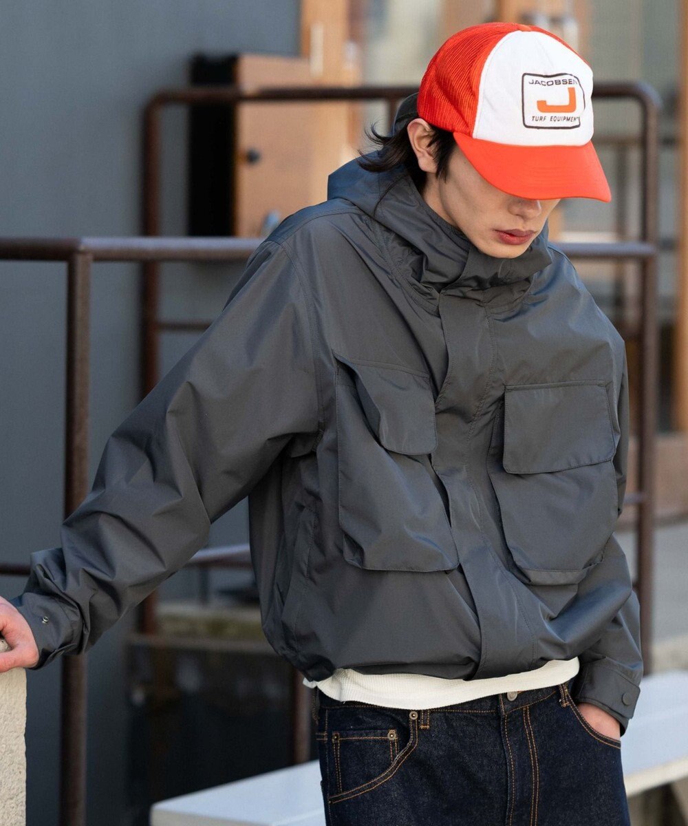 WEGO 【ユニセックス着用ITEM/アウトドア】フードシェルブルゾン 