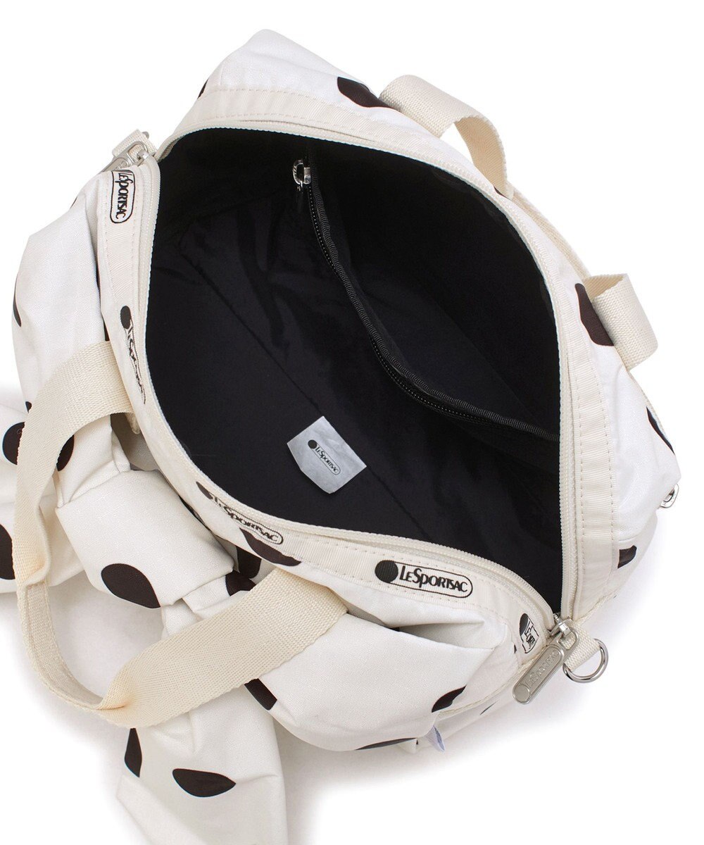 LeSportsac LG BOW SM SATCHEL/ノワールポルカドットスナイデル 