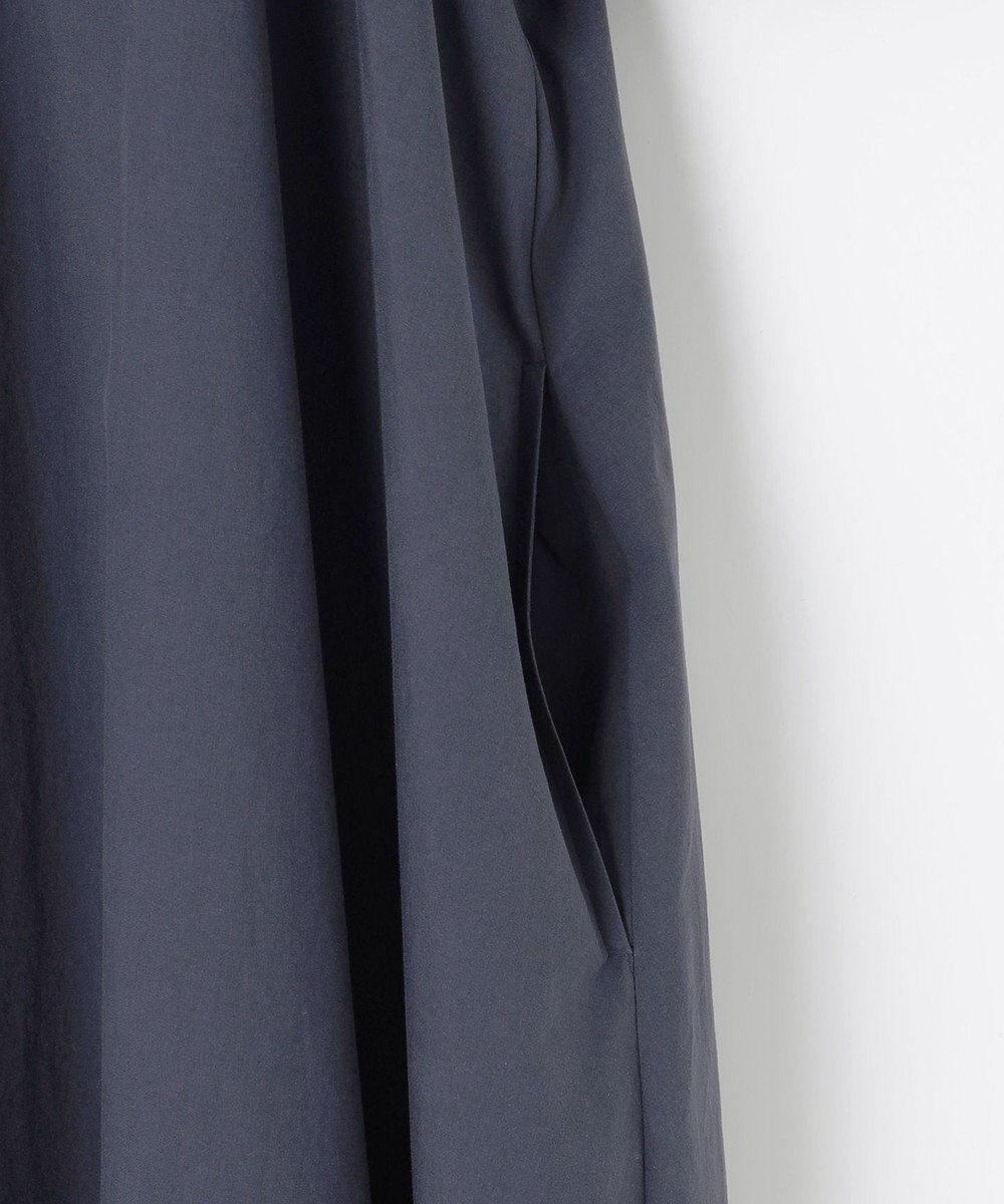 23区 【SLOW/一部店舗限定】タンブラーコットンブロード シャツワンピース 